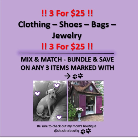 🐾3 For $25 - All Jewelry When Bundled - Picture 2 of 7